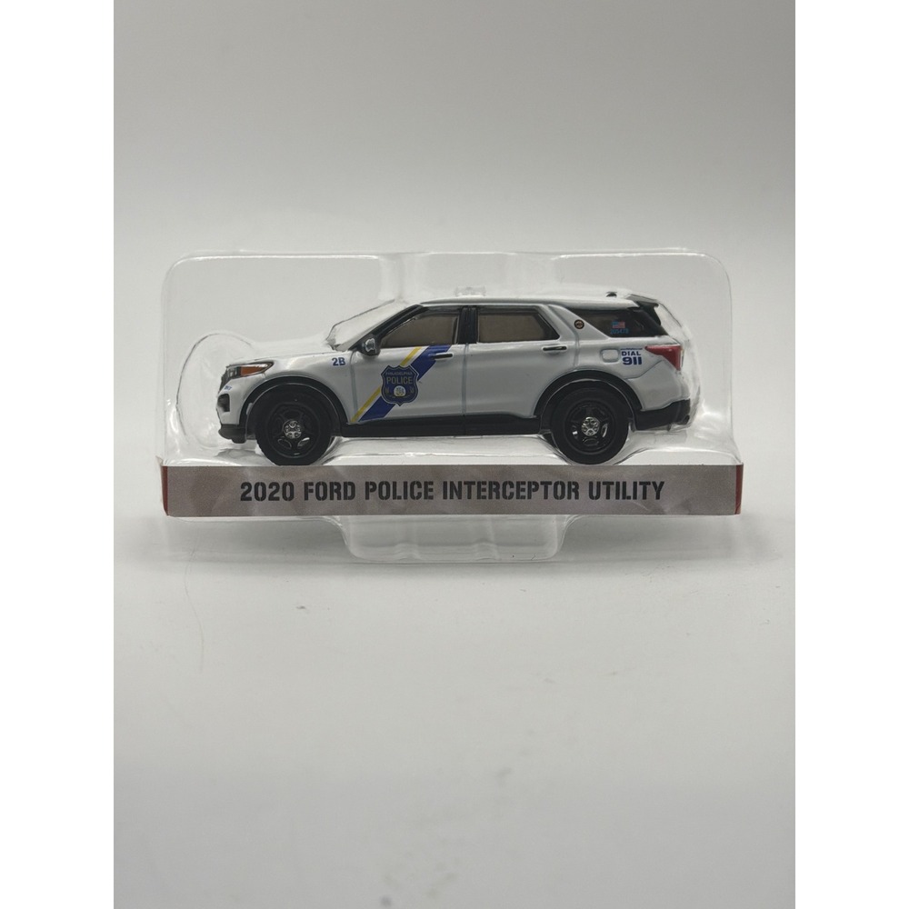 Greenlight 2020 Ford Police Interceptor Utility Philadelphia Police 1/64 Diecast